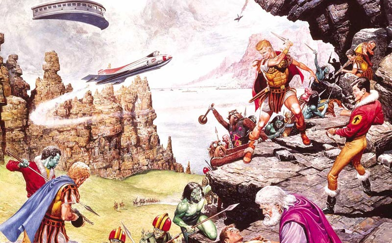 Illustration for article titled Welcome To Planet Rome: 12 Extraterrestrial Roman Empires
